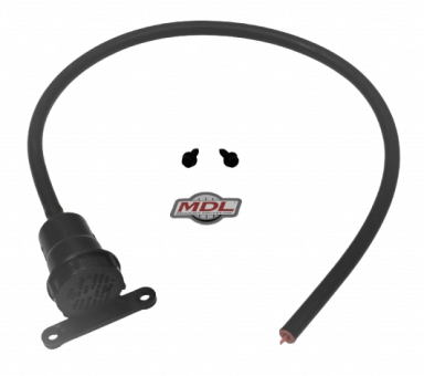 Reservoir Clutch Master Remote Black Plastic with 30" Black Hose and Black AN4 Female